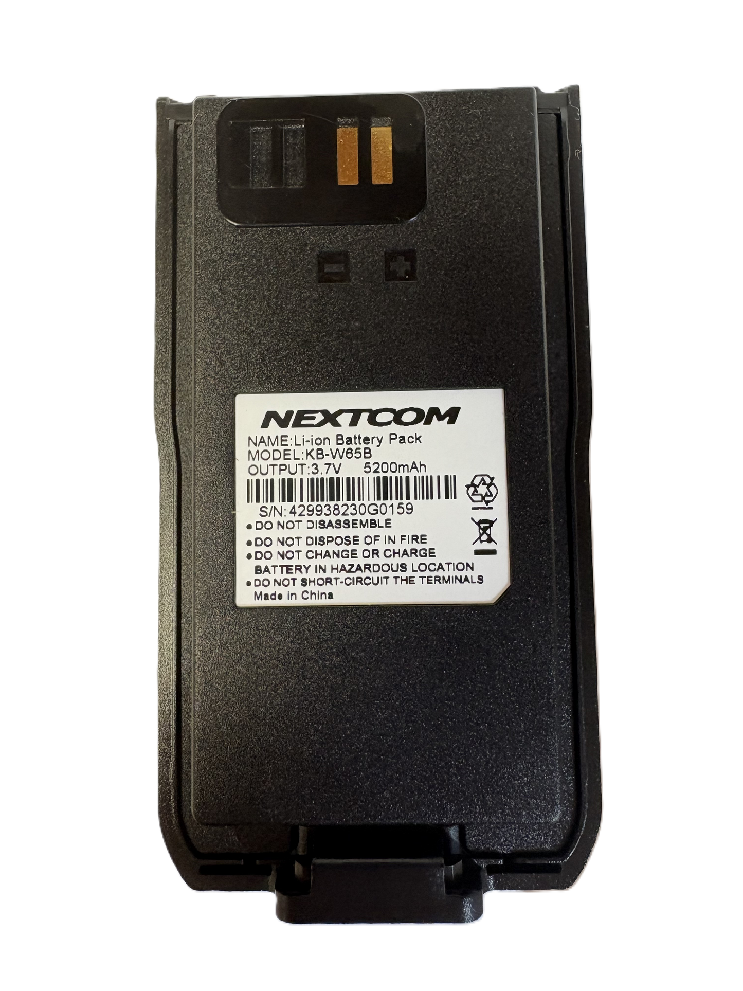 NXT6 Series High Capacity Battery LI-ION 5200mAh