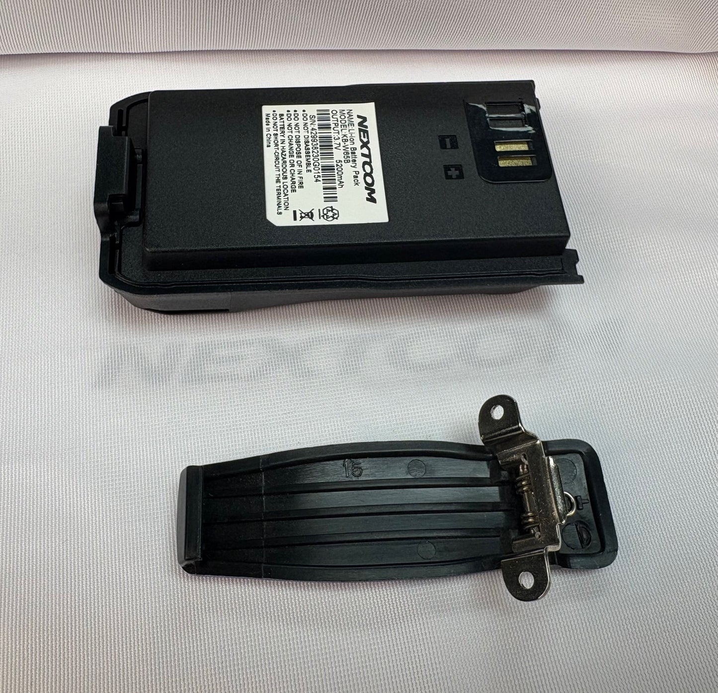 NXT6 Series High Capacity Battery LI-ION 5200mAh with belt clip