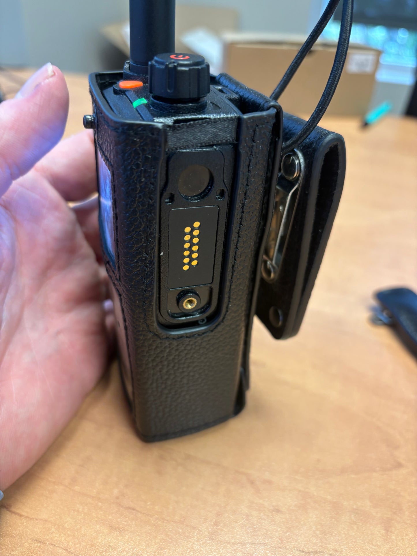 Nextcom GP700 Leather Case