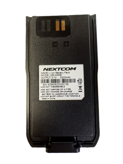 NXT6 Series High Capacity Battery LI-ION 5200mAh