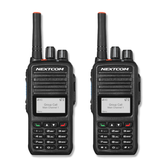NXT60 LTE Portable Walkie Talkie - Free 30-day Trial - 2 PACK