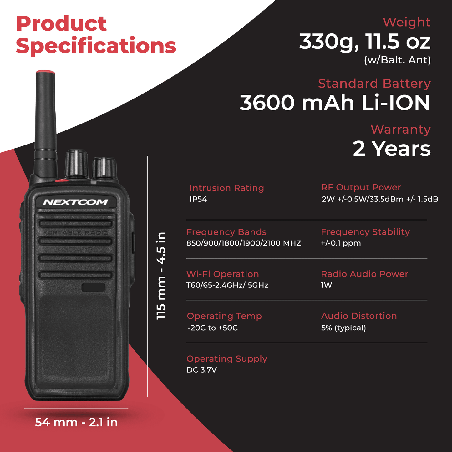 lte radio walkie talkie